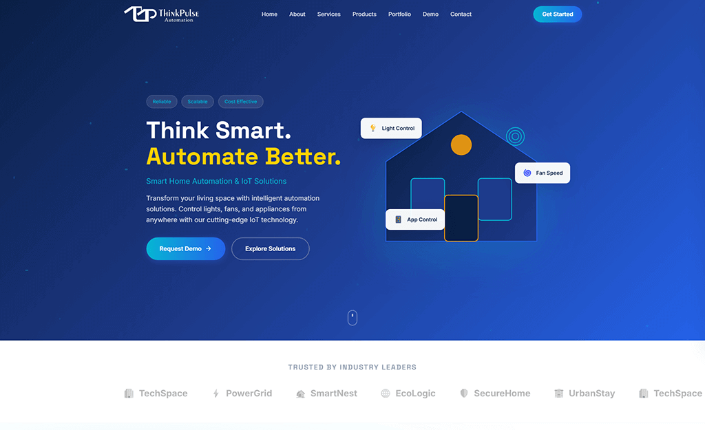 ThinkPulse Automation Website