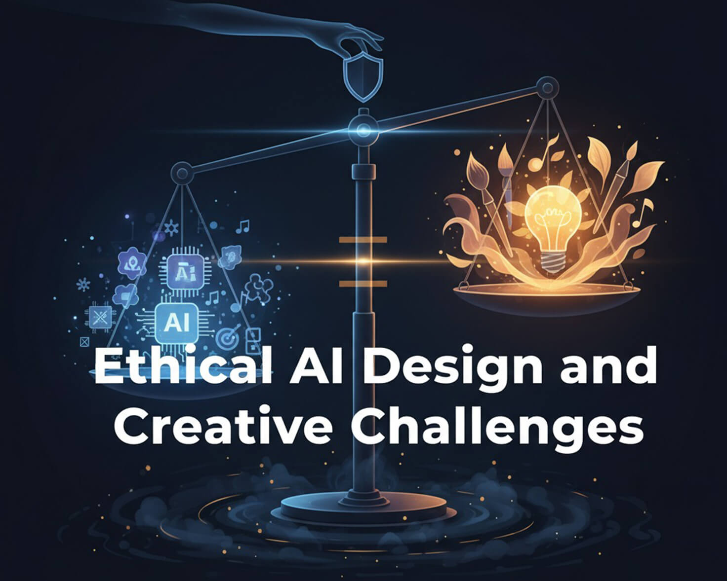 Ethical AI design challenges with balance between human creativity and automation | Siva Designer