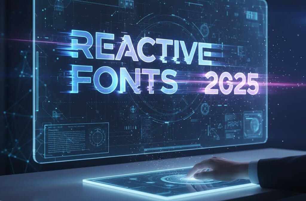 Reactive fonts 2025 adapting dynamically to user interaction on screens