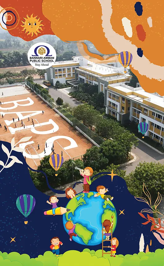 Bannari Amman Public School Note Cover Page