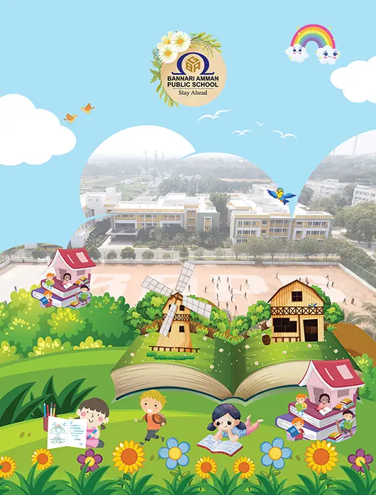 Bannari Amman Public School Note Cover Page