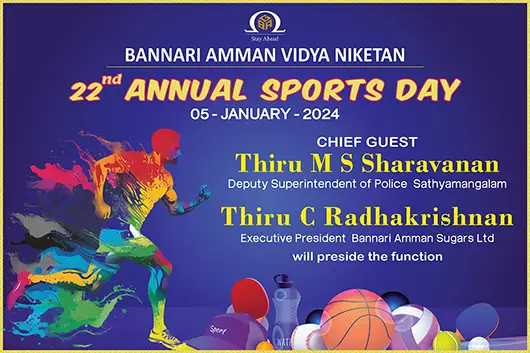 Bannari Amman Vidya Niketan - Sports Day