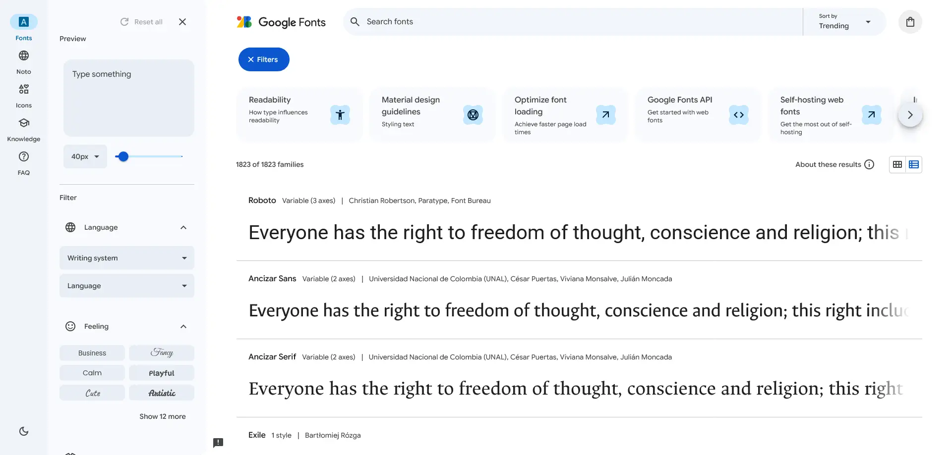 Google Fonts - Essential Tool for Web Designers
