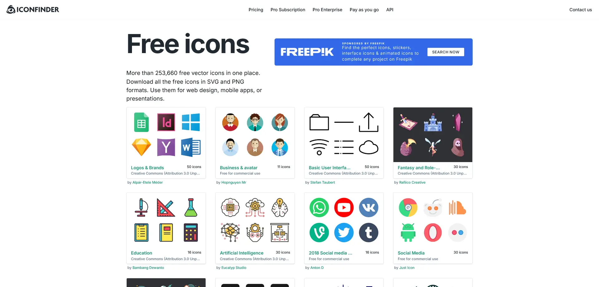 Iconfinder - Essential Tool for Web Designers